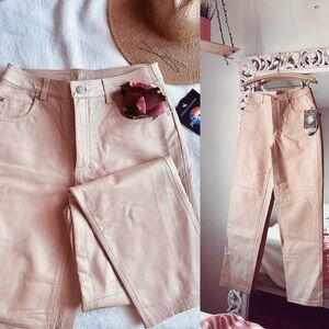 Newport News Jeanology Collection Leather Pants